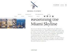 Tablet Screenshot of brickellflatiron.com